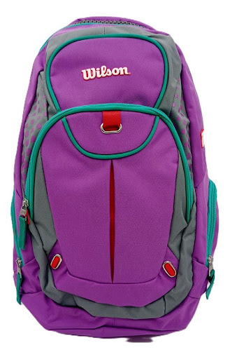 Morral Wilson Casual Universitario Unisex (Lila) Wilson Papeleta x 1 Modelo: Morral Wilson Casual Universitario UnisexTu Morral de todos los días, ideal para llevar todo lo que necesitas a la Universidad, Colegio o tu lugar preferido.?CARACTERÍSTICAS?- Marca: Wilson.- 