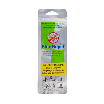 Repelente Blue Repel Pulsera Duración 240 Horas x 1 und  