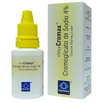 Oftacromax Cromoglicato de Sodio 4% Ophtha Frasco x 15 ml  