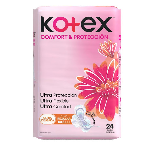 Toalla Higiénica Kotex Ultradelgada x 24 und
