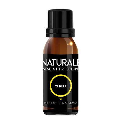 ESENCIA HIDROSOLUBLE NATURALE VAINILLA FRASCO X25ML NATURALE FRASCO X25ML x 1 : SE UTILIZA EN AROMATERAPIA POR SU EFECTO RELAJANTE Y AFRODISÍACO. LA ESENCIA DE ESTA PLANTA BRINDA ARMONÍA, LIBERA EL ESPACIO Y AYUDA A ATRAER ENERGÍAS POSITIVAS,