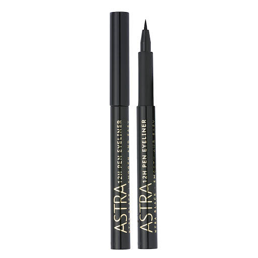 Delineador De Ojos Astra   12 horas Black x und