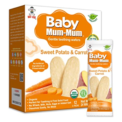 Galleta De Arroz Mum Mum Zanahoria Y Batata x 50 gr