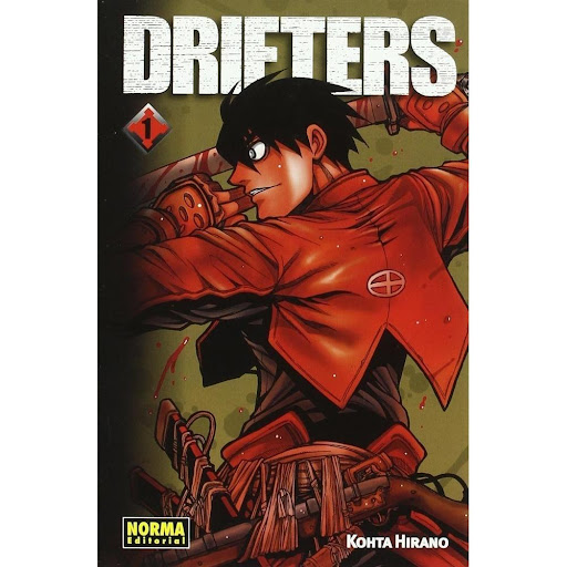 Drifters No. 1 Editorial Norma Editorial Norma Libro x 1.0 DRIFTERS 01   Autores:Kohta Hirano  Colecciones:CÓMIC MANGA  Editoriales:NORMA Editorial  Series:DRIFTERS   ¡PRESENTAMOS EL NUEVO TRABAJO DE KOHTA HIRANO!   El autor de Hellsing regresa con una inquie
