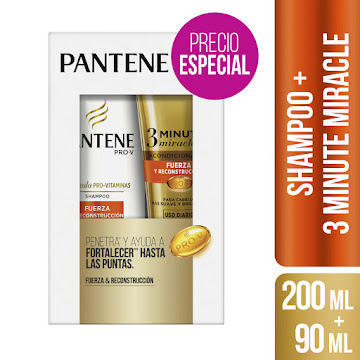 //OFT SHAMPOO PANTENE FUERZA Y RENOVACION X200ML+ACONDICIONADOR X 90ML  