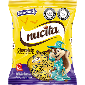 Chocolate Nuggets   Nucita Halloween X 20und Hw18 