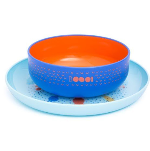 Suavinex Set de plato + bowl Azul  Suavinex Plato x 2  