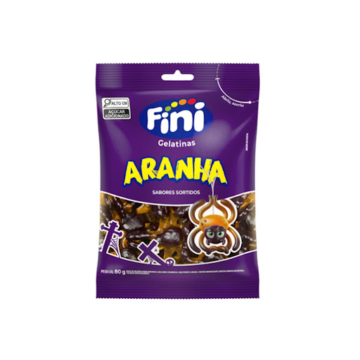 Gomas Fini Araña Surtidos Paquete x 80 gr