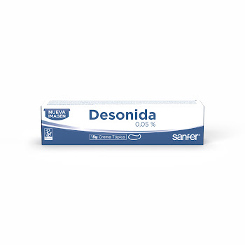 Desonida 0,05% Sanfer Crema Tubo x 15 gr  