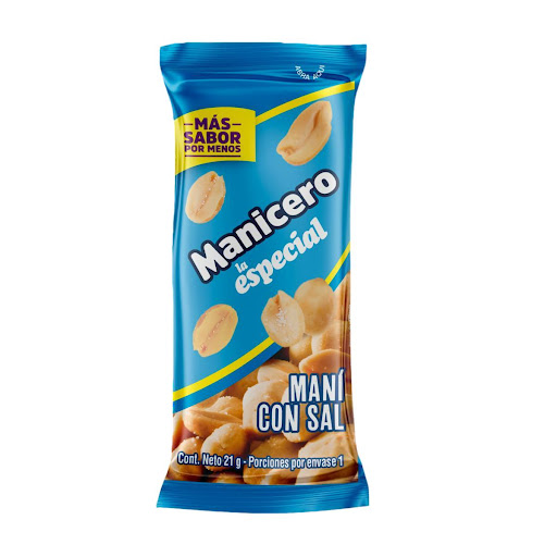 Maní La Especial   Manicero Sal x 21 gr