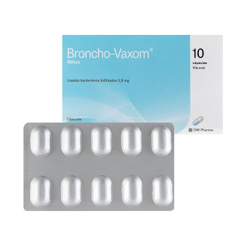 Broncho-Vaxom Lisado Bacteriano 3.5 mg Caja x 10 Cápsulas  