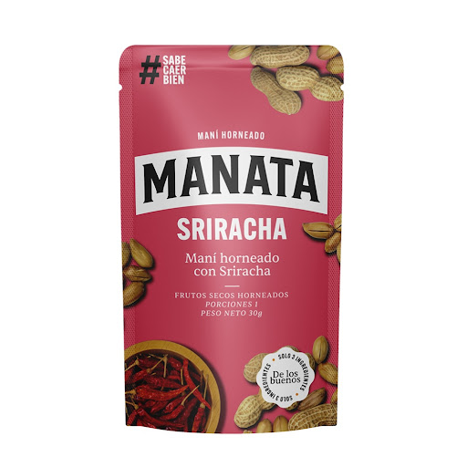 Maní Horneado Manata Sriracha X 30 gr