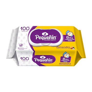 Toallitas Húmedas   Pequeñín Almendra x 100 und  