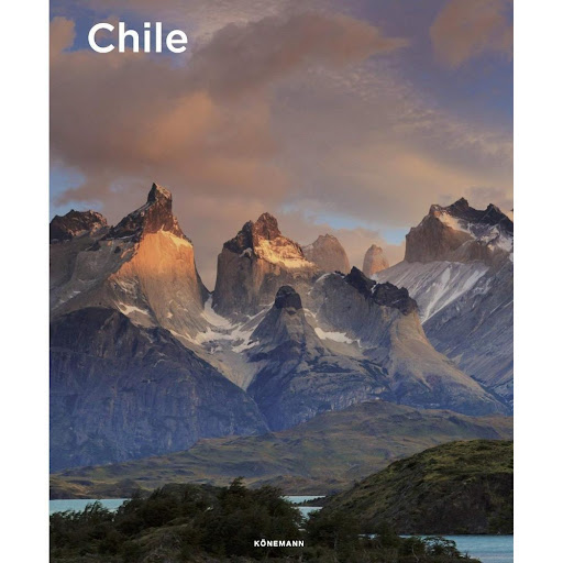 Chile (t.d) Konemann Libro x 1.0 Chile   Colección: Países Autor: Jennifer Wintgens  En el mapa, una banda estrecha y larga se extiende desde el desierto más seco de mundo en el norte hasta los grandes bosques y lagos de los glaciare
