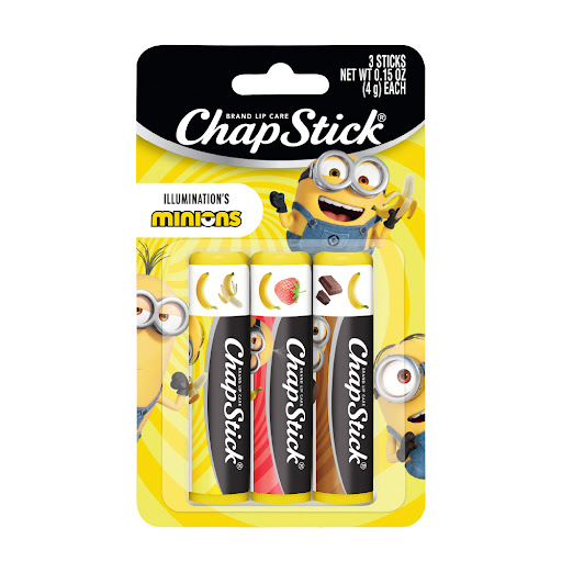 Protector Labial Chapstick Edicion Minions Blister x 3 und
