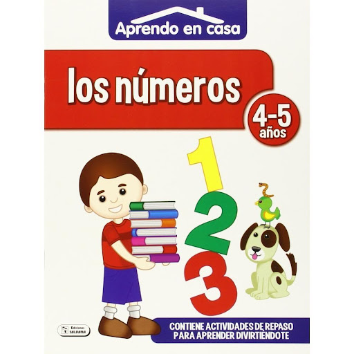 Los Números. Aprende En Casa. 4-5 Años Ediciones Saldana Libro x 1.0 Los Números. 4-5 Años - Tapa blanda   Autor: V.V.A.A Fecha de edición: 21 mayo 2013 Editorial: Saldaña  Idioma:  Castellano ISBN: 8436026776179  	Productos Nuevos Y Originales 	Emitimos Factura Lega