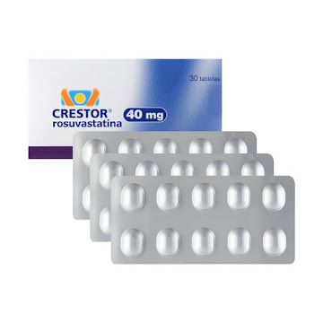 Crestor Rosuvastatina 40 mg Caja x 30 Tabletas  