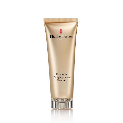 Crema Limpiadora Purificante con Ceramidas Elizabeth Arden 125 ml Elizabeth Arden Caja x 1 Limpiador suave que purifica la piel eliminando impurezas sin resecar, al mismo tiempo que las ceramidas ayudan a mantener la hidratación natural de la piel.