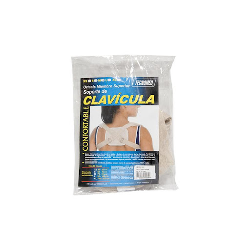 SPT CLAVICULA KR T/M KROMIA  x 1 Está diseñado para brindar estabilidad y alineación en casos de fracturas o lesiones en la clavícula. Su diseño ergonómico ayuda a mantener los hombros en posición correcta, favoreciendo la recuperaci