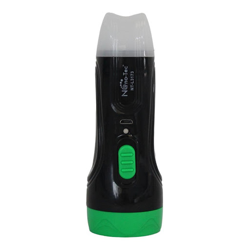 Linterna LED Recargable Potente para Uso Personal NANOTEC Unidad x 1