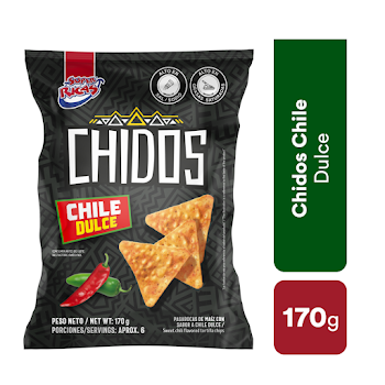Pasabocas Chidos Super   Ricas Chile Dulce x 170 gr 