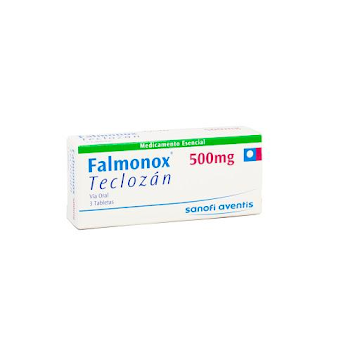 Falmonox 500 mg Caja x 3 Tabletas   