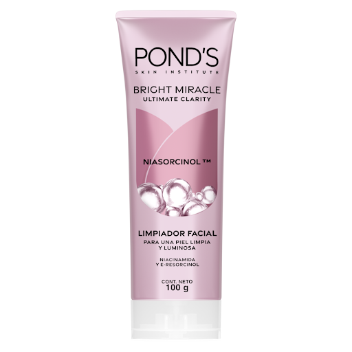 Espuma Facial Limpiadora   Ponds Bright Miracle Tubo x 100 gr