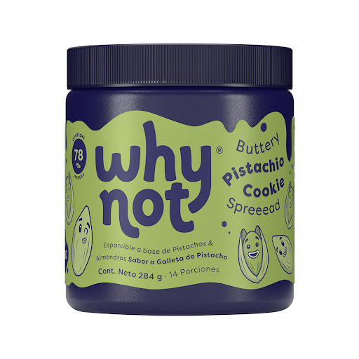 Esparcible Why Not Pistacho y Almendra x 284 gr
