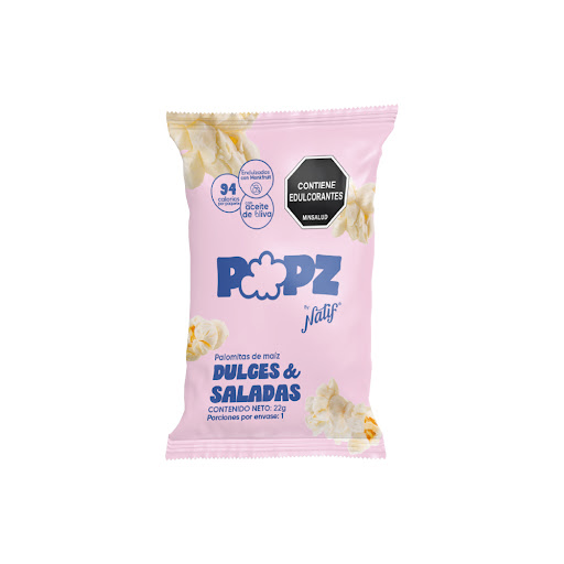 Palomitasn Natif Dulces Saladas Con Aceite De Oliva Bolsa x 22 g