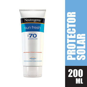BLOQUEADOR NEUTROGENA PROTECTOR SOLAR SUN FRESH SPF70 X200ML             