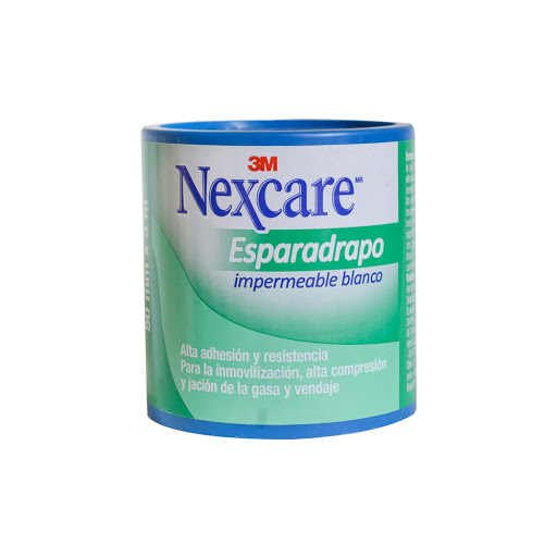 Esparadrapo Impermeable 3M Nexcare 50x3 Carrete x 1 und