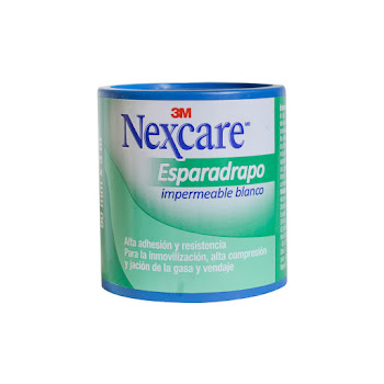Esparadrapo Impermeable 3M Nexcare 50x3 Carrete x 1 und  