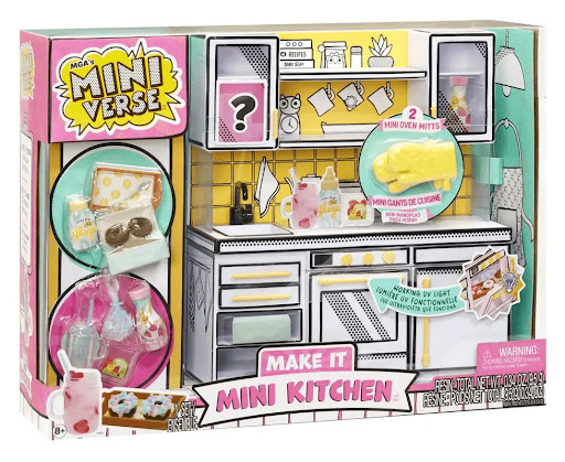 Set Miniverse Sorpresa Mini Cocina Miniverse Caja x 1 ĦDescubre la diversión culinaria en miniatura con el Set Sorpresa Mini Cocina de Miniverse! Este set incluye un mini electrodoméstico que realmente funciona, junto con accesorios e ingredientes para c
