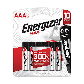 Pila Energizer Max Power Seal Aaa6 x 6 und  