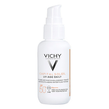Protector Solar Vichy Capital Soleil UV Age Con Color Frasco x 40 ml  