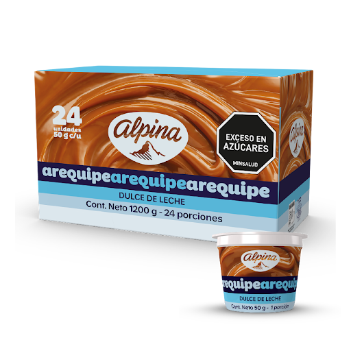 Arequipe Alpina Caja 50 gr x 24 und