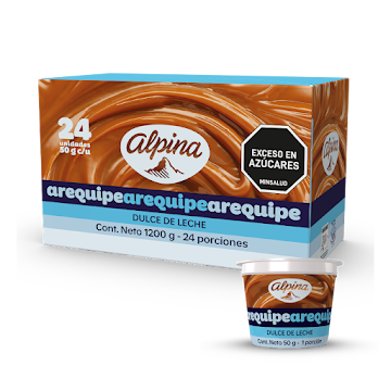 Arequipe Alpina Caja 50 gr x 24 und  