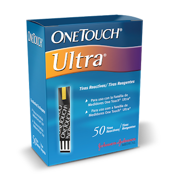 Tiras One Touch Ultra Tiras Reactivas Uso Con Medidores x 50 und  