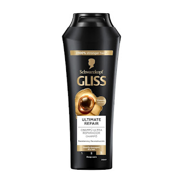 Shampoo Schwarzkopf Gliss Ultimate Repair Botella x 400 ml  