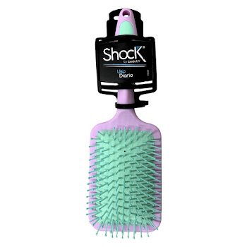 Cepillo Shock Paleta Lila Combinado x 1 und  