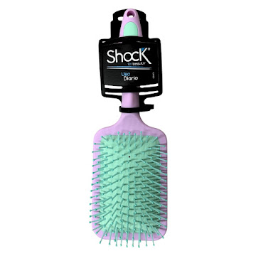 Cepillo Shock Paleta Lila Combinado x 1 und  