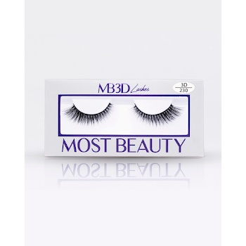 Pestañas Postizas Most Beauty Sutil Y Elegante #3d-230 x 1 und  
