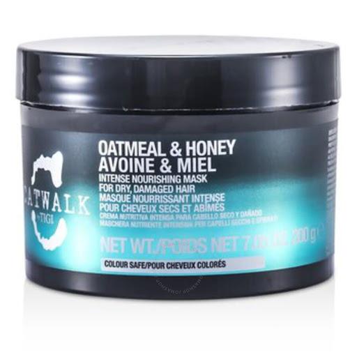Mascarilla TIGI Capilar Nutritiva con Avena y Miel 200 ml TIGI Caja x 1 Una dosis de nutrición intensa. Con extractos de avena y miel, hidrata profundamente, suaviza la fibra capilar y mejora la manejabilidad del cabello seco o dañado. El resultado: una melena más brillan