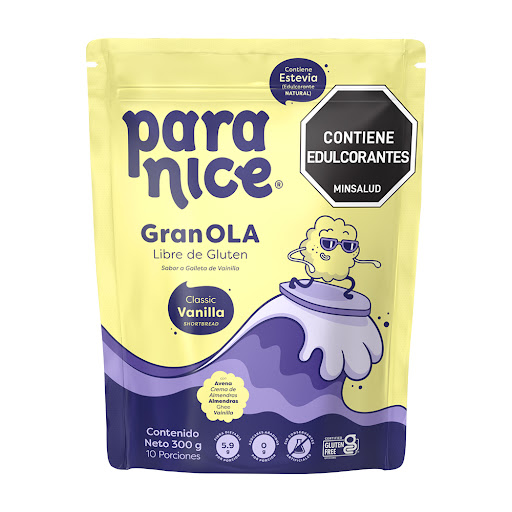 Granola Paranice Galleta De Vainilla Bolsa x 300 gr