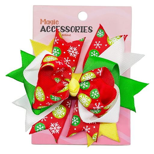 Lazo Cabello Magic Accessories Navidad x 1 und