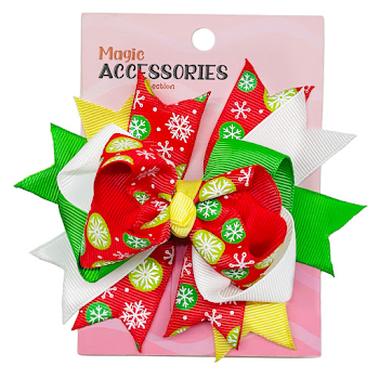 Lazo Cabello Magic Accessories Navidad x 1 und  