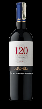 NO USAR //VINO SANTA   RITA 120 MERLOT X 750 