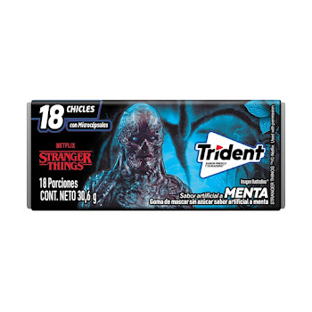 Chicle Trident Menta Sin Azúcar x 18 und  