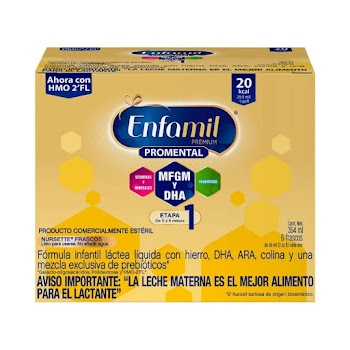 Fórmula Infantil Enfamil Premium 1 Líquida 0 a 6 Meses Caja x 6 Frascos  