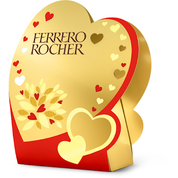 ESTUCHE CHOCOLATES   FERRERO ROCHER CORAZONES X 1UND  